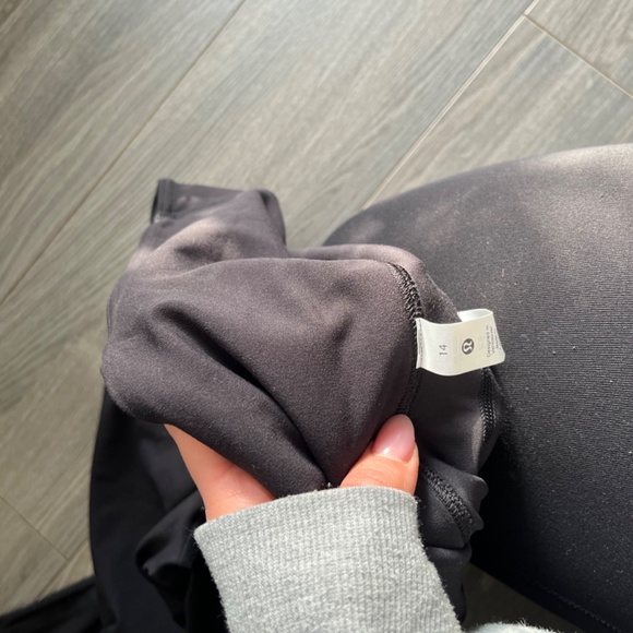 Lululemon Groove Nulu High-Rise Flared Pant black align size 14 - Picture 2 of 4